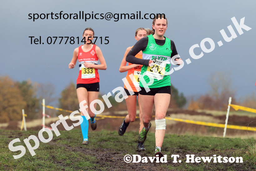 Womens Under-17s 2025 Start Fitness NEHL, Wrekenton, Gateshead, Sunday, November 23rd. Photo: David T. Hewitson/Sports for All Pics